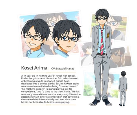 Your Lie In April Characters - Tercor