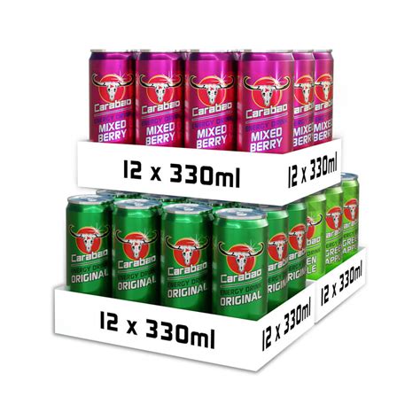 Carabao Energy Drink Classic Pack (36 x 330ml)