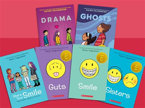 Guts, Smile & More! Incredible Raina Telgemeier Books