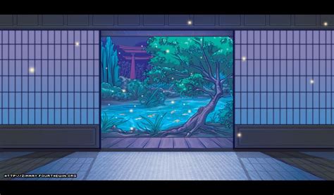 Dojo Background - Night by missypena on DeviantArt | Anime house ...