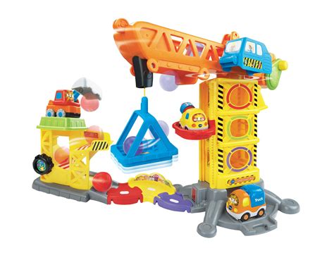 VTech Baby Toot-Toot Drivers Construction Site - Multi-Coloured: Amazon ...