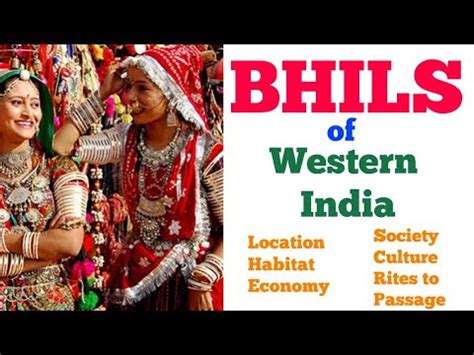 Bhil Tribe of Gujarat & Rajasthan | Location, Physical Environment ...