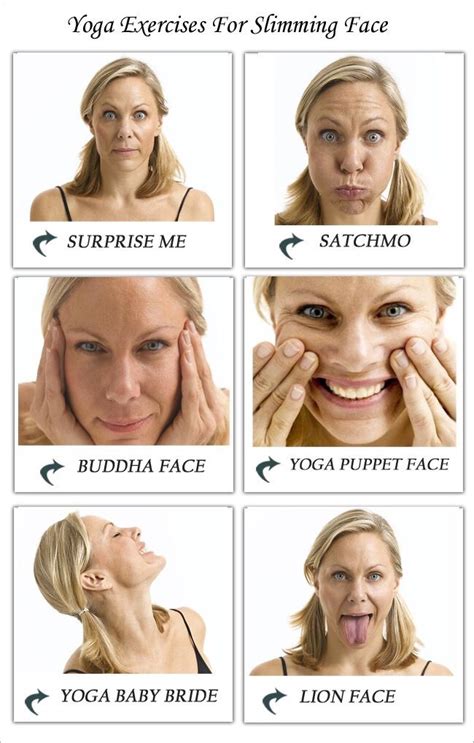 Yoga Exercises For Slimming Face. ☺️ - Musely