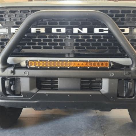 Ford Bronco (2021+) - 20" LED Bumper Light Bar in 2022 | Bar lighting ...