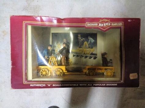 Bachmann Big Haulers G Scale Hand Car in Box | #4618900704