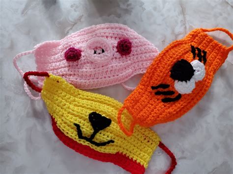 Crochet Face Mask - Etsy