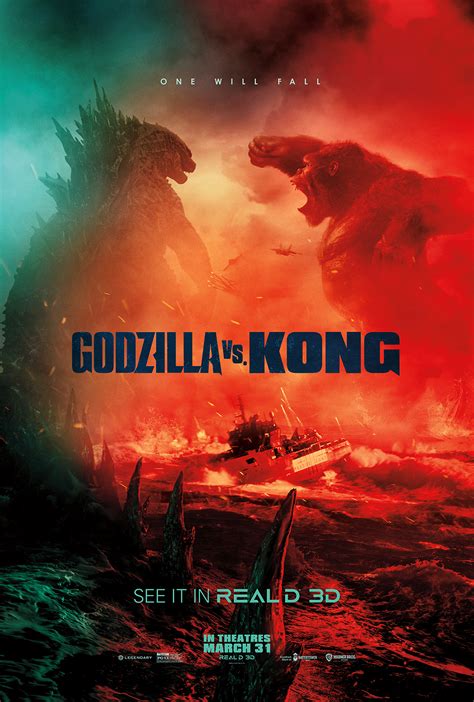 Godzilla Vs Kong Godzilla King Kong Movies Battle Kaiju Creature Movie ...