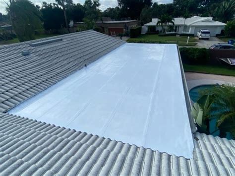 Flat Roof- Silicone Coating - Roof Repair & Roof Replacement in ...