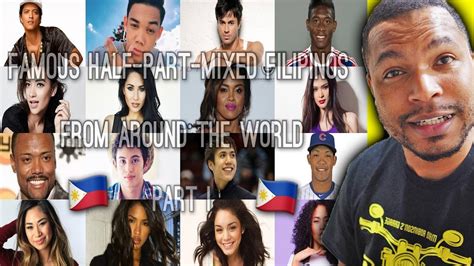 Famous Half Part Mixed Filipinos from Around the World - YouTube