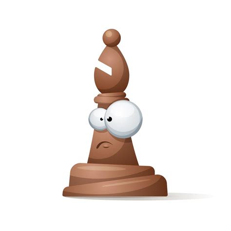 Funny, cute chess - cartoon characters. 517374 Vector Art at Vecteezy