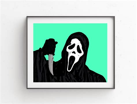 Scream Ghostface Drawing