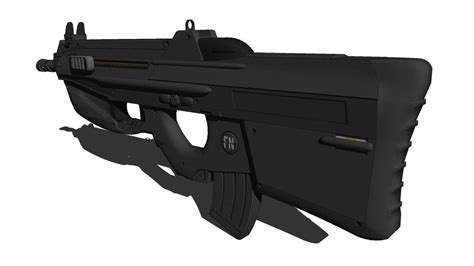 FN F2000 Assault Rifle | 3D Warehouse