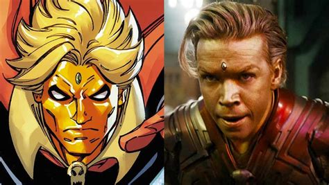 How the MCU's Adam Warlock Honors His Cosmic Genius Comic Origins ...