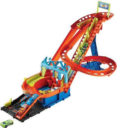 Best Buy: Hot Wheels City Roller Coaster Rally Track Set HJV69