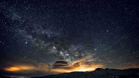 Wallpaper Night Sky, 5k, 4k wallpaper, 8k, Stars, night, mountains ...