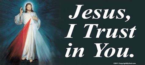 Trust in Jesus