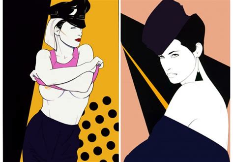 PRINTSLEEPPATTERN: Well Hello||Patrick-nagel-80s-fashion-illustration