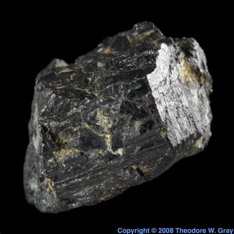 Coltan ore, a sample of the element Tantalum in the Periodic Table