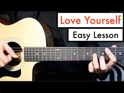 Love Yourself - Justin Bieber - Guitar Lesson (Tutorial) Chords - YouTube