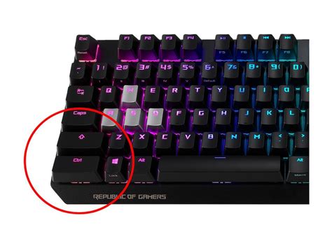 ASUS ROG Strix Scope RGB Mechanical Gaming Keyboard with Cherry MX ...