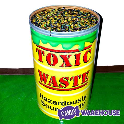 Toxic Waste Sour Candy Packs: 1000-Piece Bag in 2023 | Sour candy ...