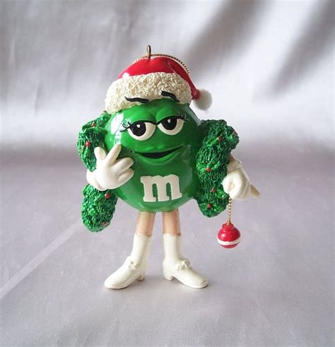 M & M Candy Character Christmas Ornament