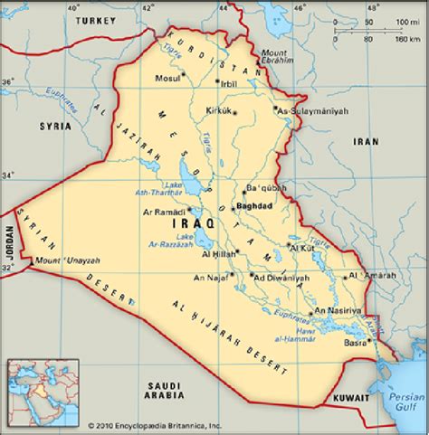 Euphrates River Location On World Map