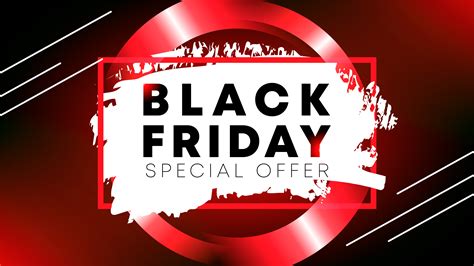 Black Friday special offer banner layout design 677961 Vector Art at ...