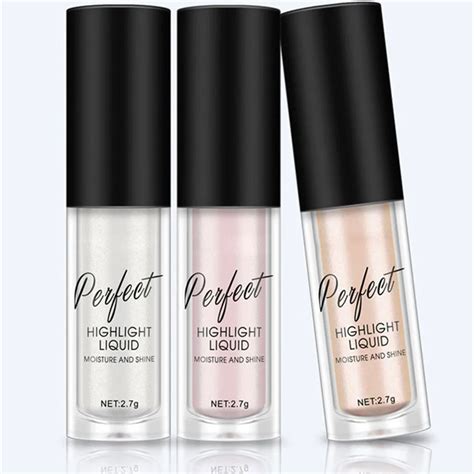 3 Color Makeup Highlighter Contouring Makeup Face Brightener Concealer ...