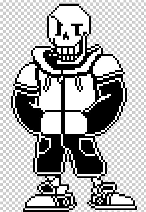 Undertale Papyrus Sprite PNG, Clipart, Area, Art, Black And White ...