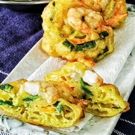 Cucur udang recipe- How to make Malaysian prawn fritters