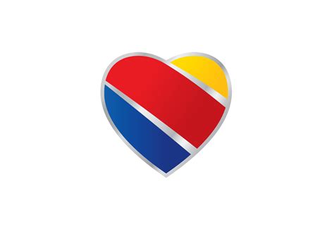 a heart shaped logo with the colors of the rainbow and red, white, blue ...