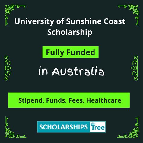 University of Sunshine Coast Scholarship - Fully Funded