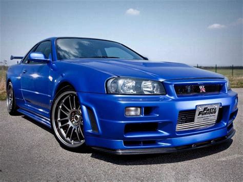 Nissan Skyline GT-R R34 que usó Paul Walker en Rápido y Furioso 4: ¡A ...