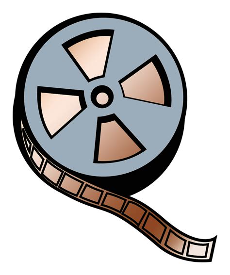 Movie reel film reel cliparts - Clipartix