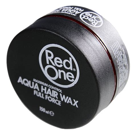 Red One Black Aqua Hair Gel Wax 150ml