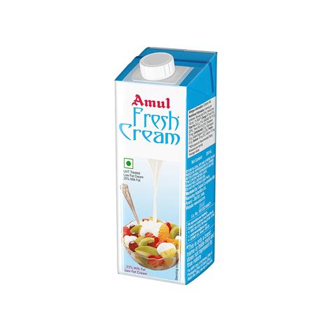 Amul Fresh Cream Price - Buy Online at ₹63 in India