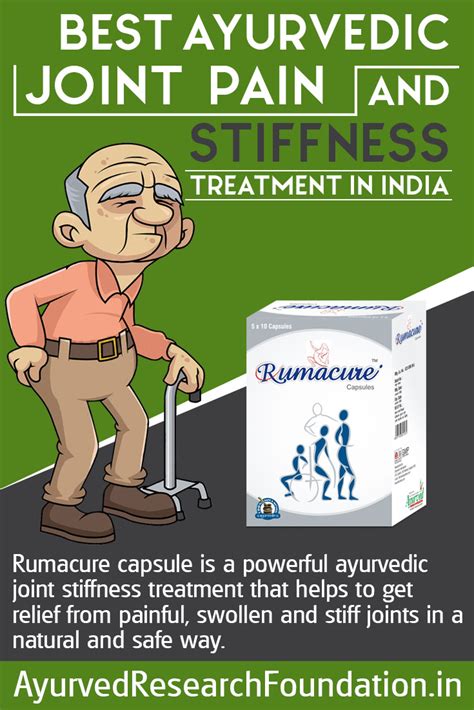 Ayurvedic Joint Stiffness Treatment, Herbal Rumacure Capsules in India