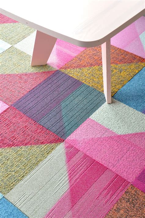 These Colorful Floor Tiles by RENS and Desso Will Brighten Up Any ...