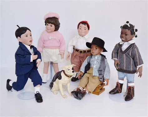 Little Rascals Our Gang Collectible Figures Porcelain Dolls Hoffman ...