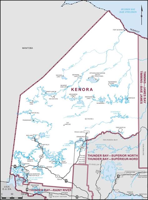 Kenora | Maps Corner | Elections Canada Online