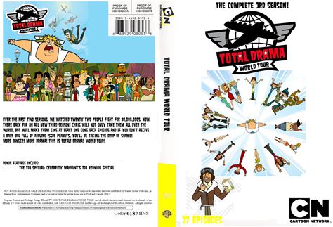 Image - Total Drama World Tour NEW DVD Case.PNG | Total Drama Wiki ...