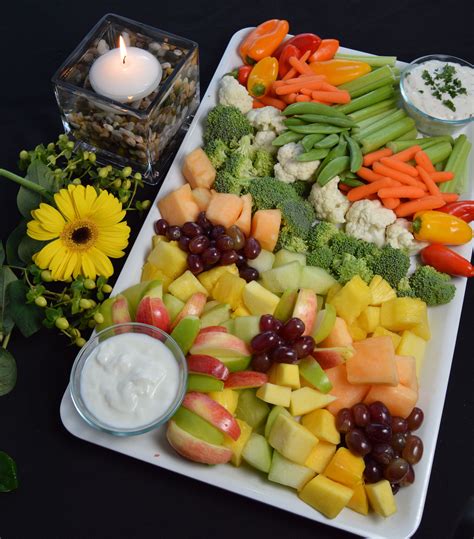 Fruit & Veggie Platter | Veggie platters, Food, Veggies