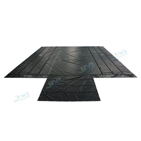 Black Lightweight Flatbed Trailer PVC Lumber Steel Tarp | Tarpaulin Tarps