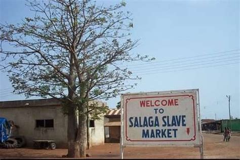 Monument Of Slavery At The Salaga Slave Market In Ghana