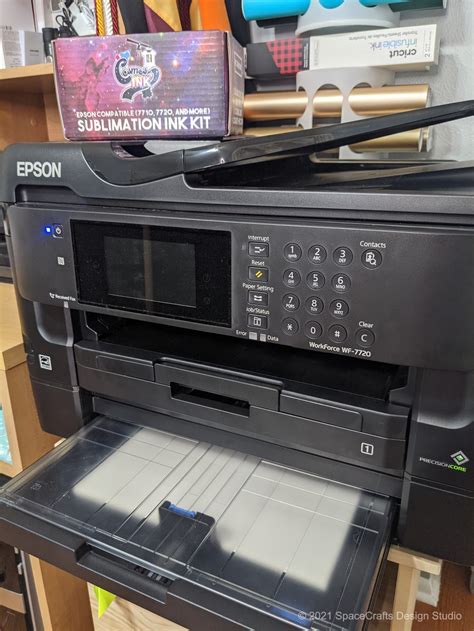 How to Convert a Wide Format Epson WF-7720 Printer to Sublimation ...