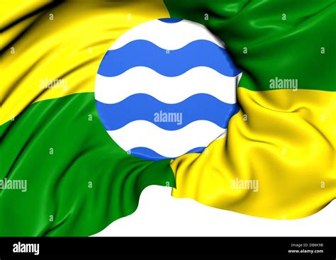 Flag of Nairobi, Kenya. Close Up Stock Photo - Alamy