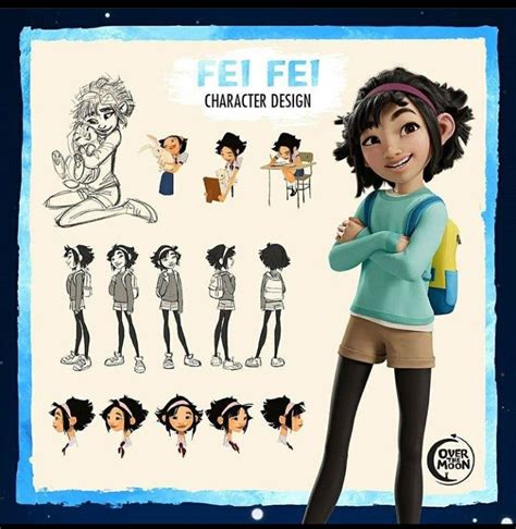 FEI FEI 💘 | Over the moon, Chang’e over the moon, Character design