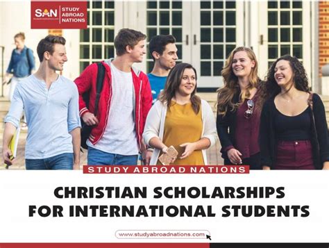 6 Christian Scholarships For International Students 2023