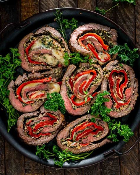 Italian Stuffed Flank Steak - Jo Cooks